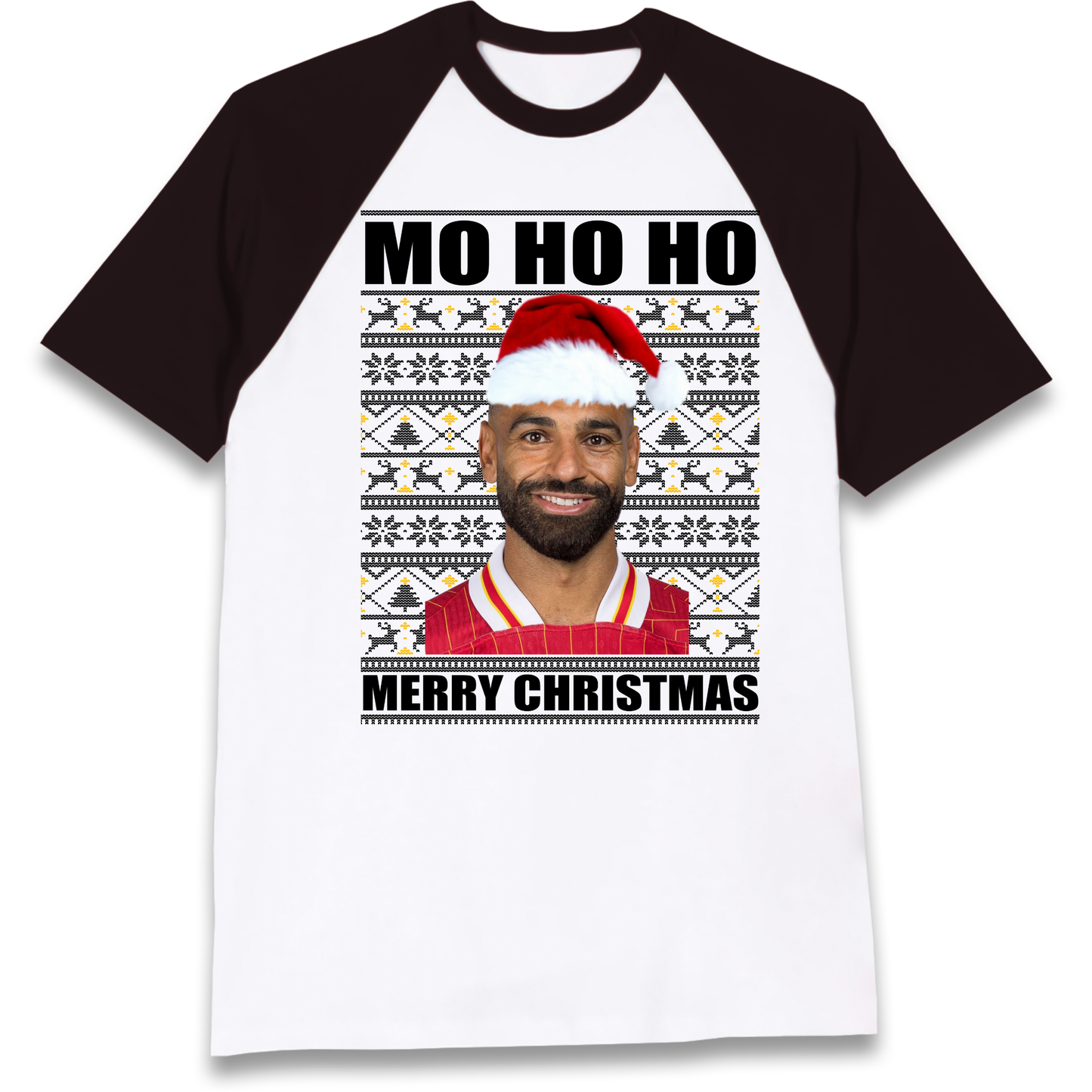 Mo Ho Ho Salah Raglan T Shirt