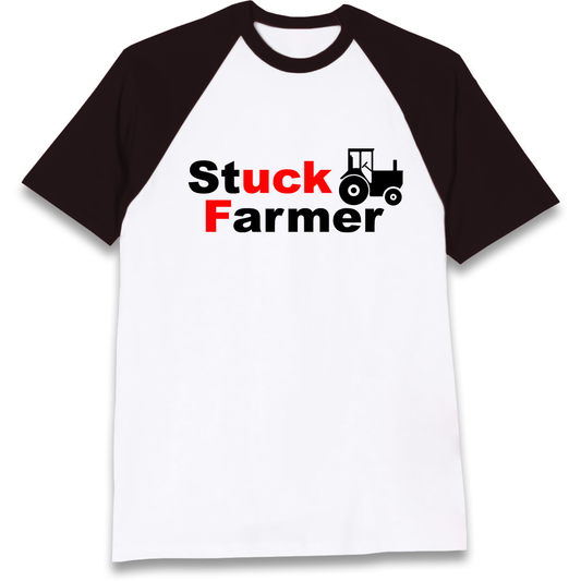 Stuck Farmer Raglan T Shirt