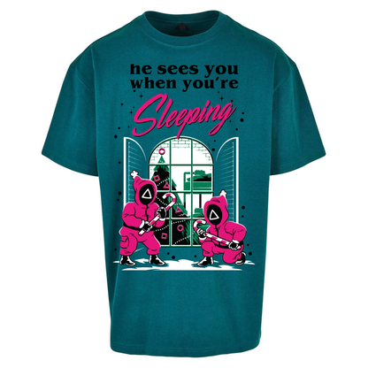 Squid Games Xmas Oversized T Shirts