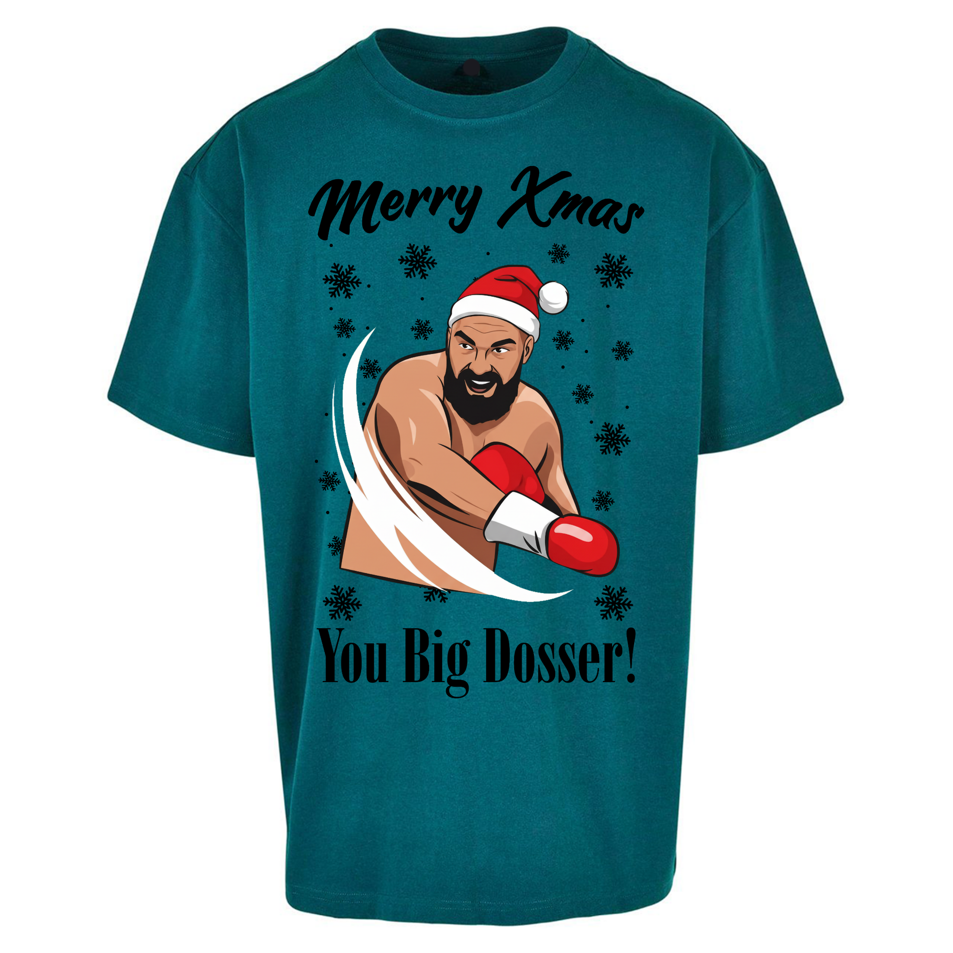 Tyson Fury Christmas Oversized T Shirts
