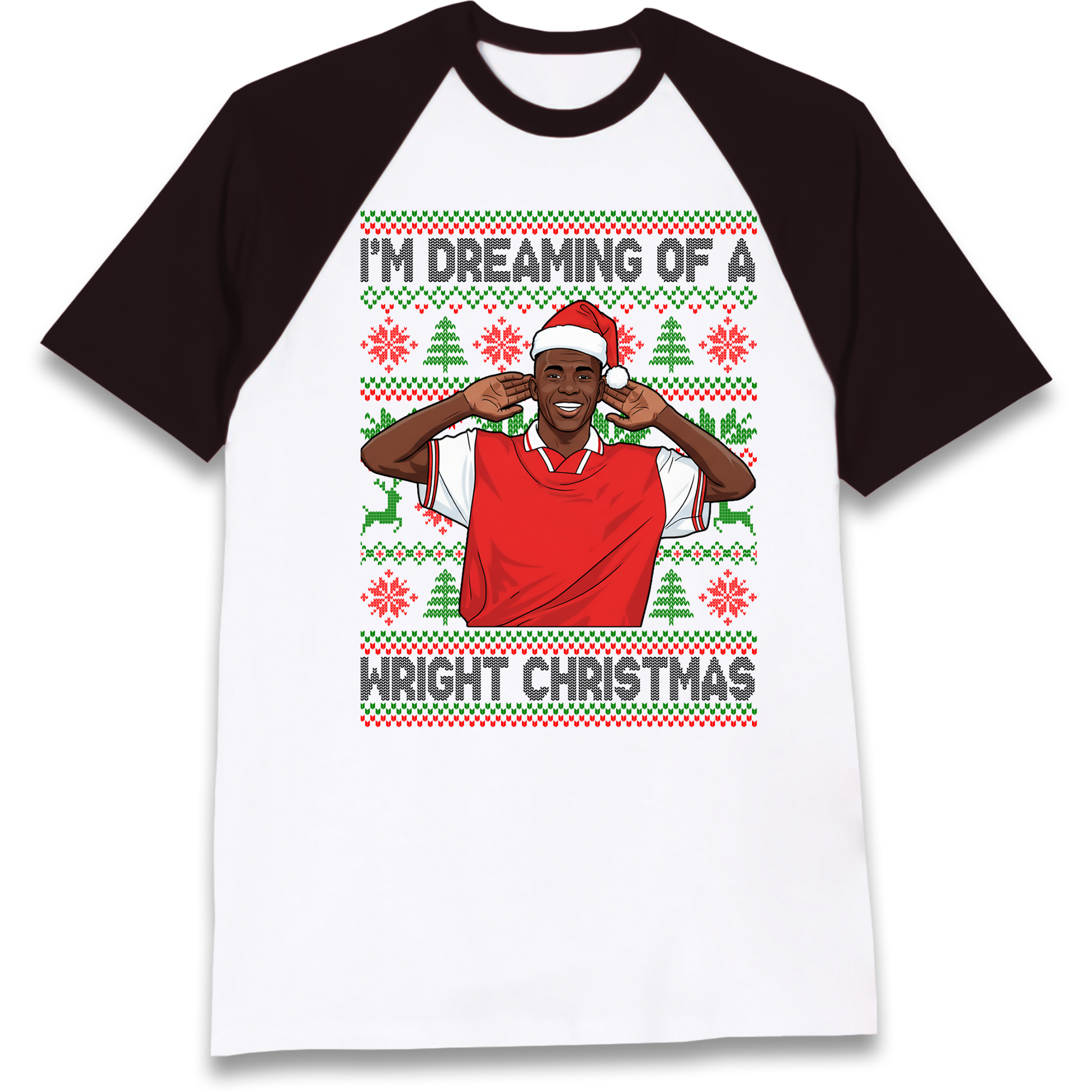 Ian Wright Raglan T Shirt
