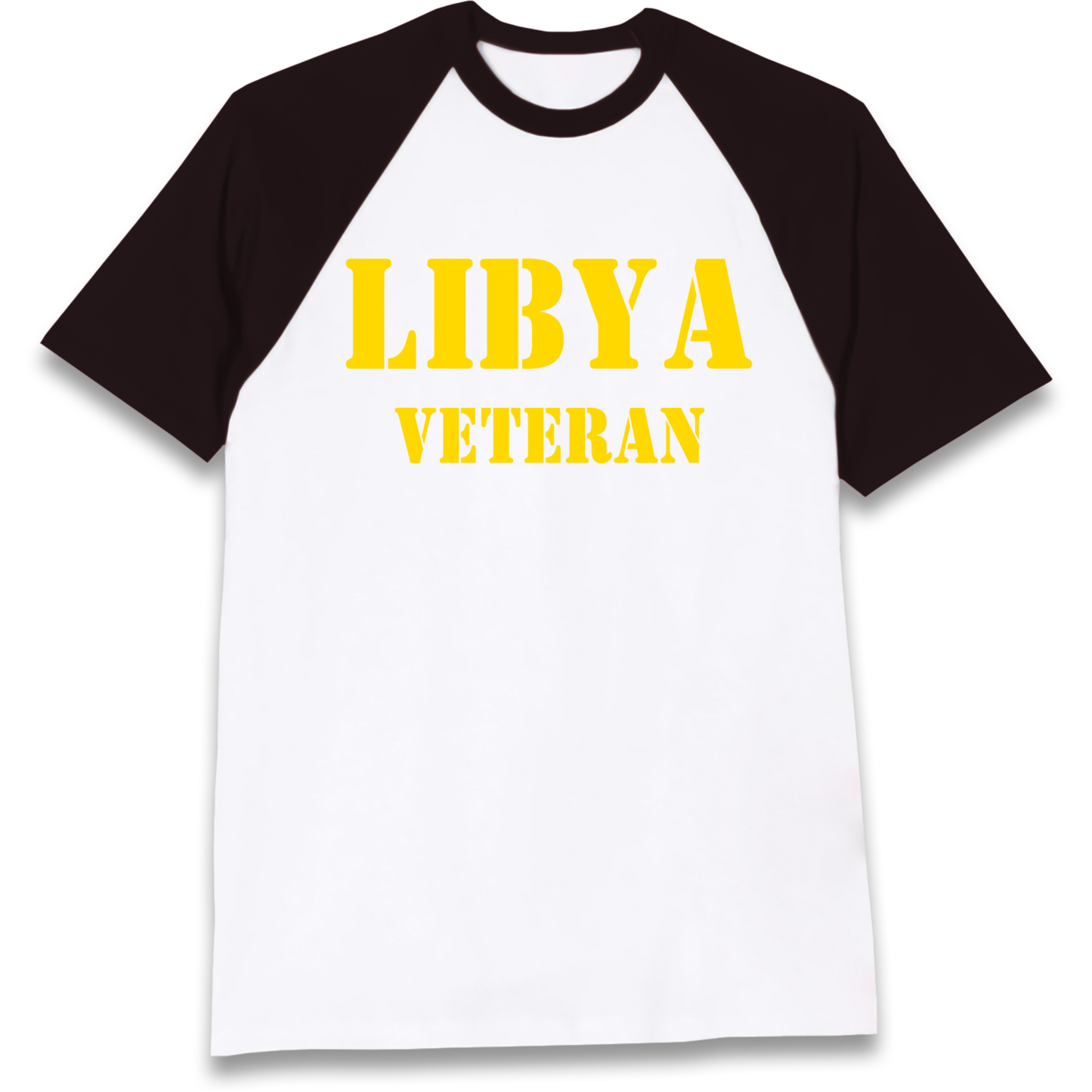 Libya Veteran Raglan T Shirt