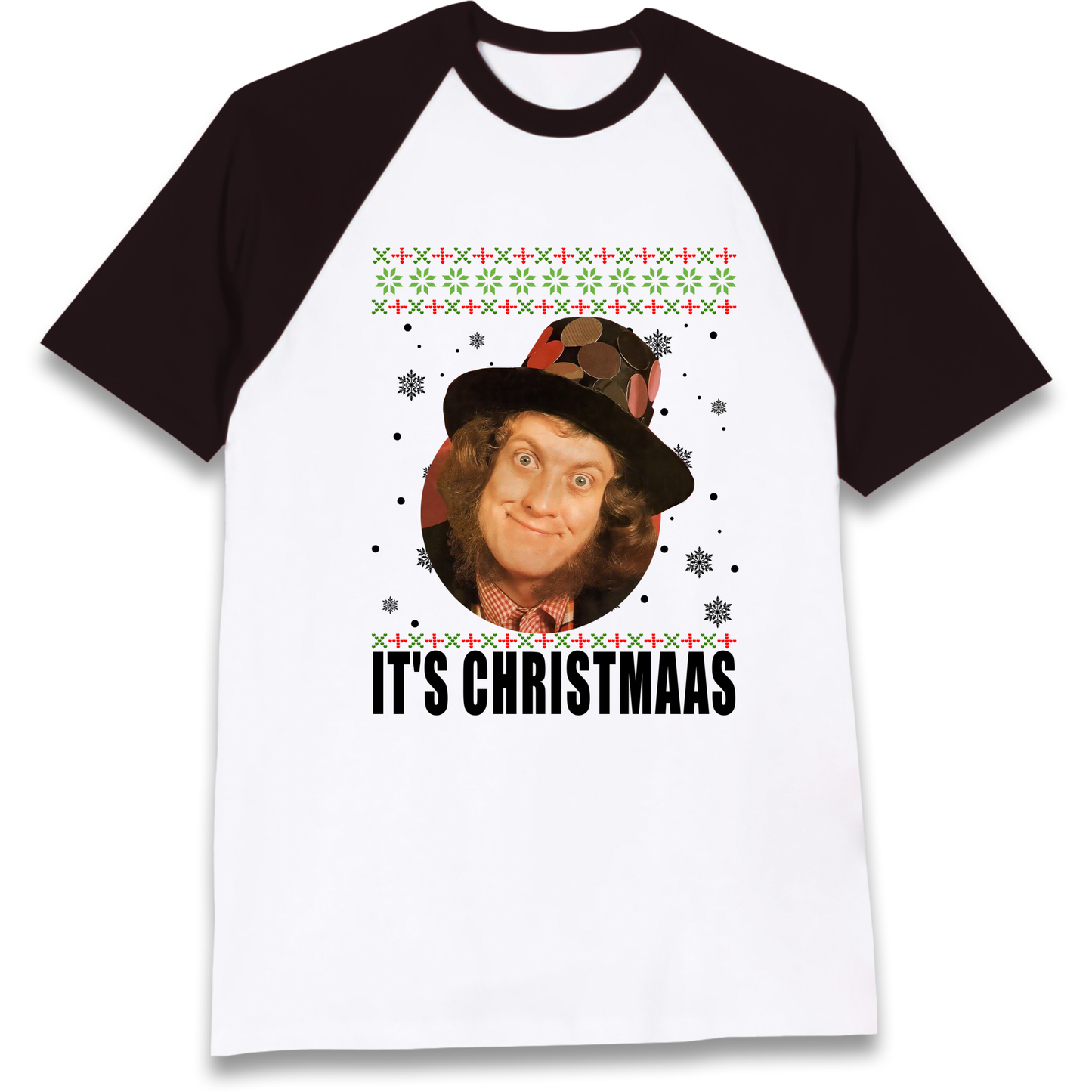Noddy Christmas Raglan T Shirt