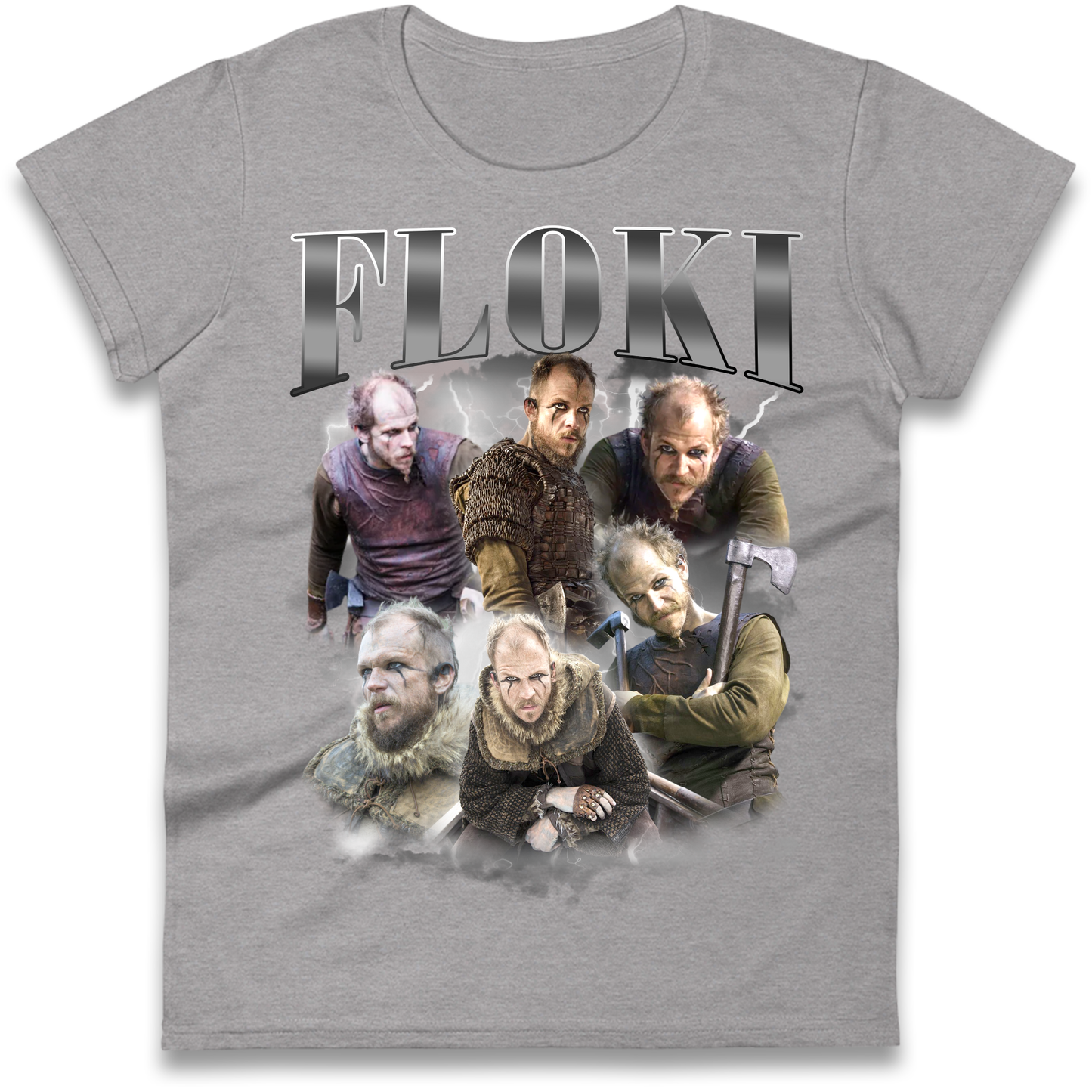 Floki Vikings Ladies T Shirt 