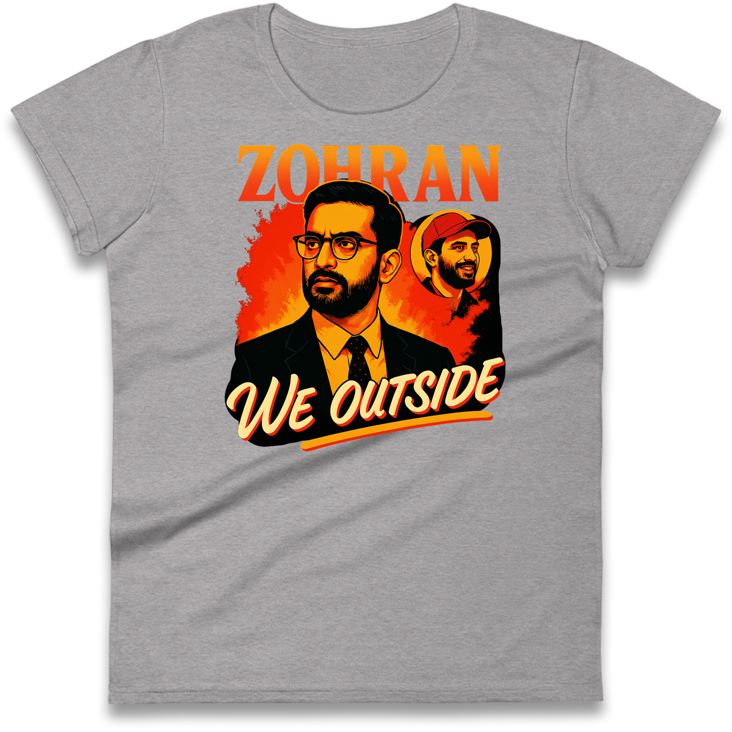 Zohran Mamdani Ladies T Shirt