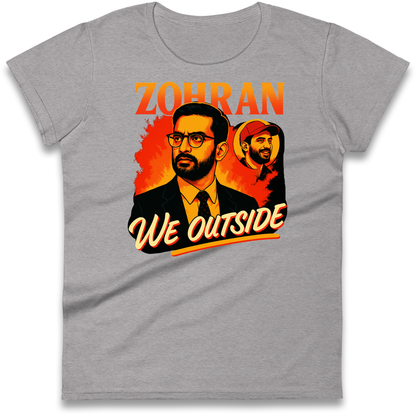 Zohran Mamdani Ladies T Shirt