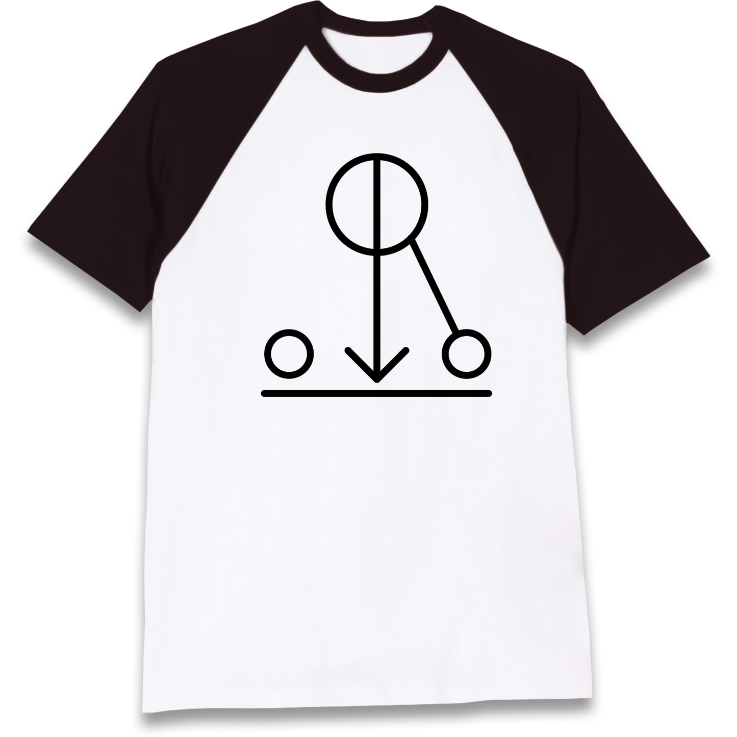 Iron Maiden Band Symbol Raglan T Shirt