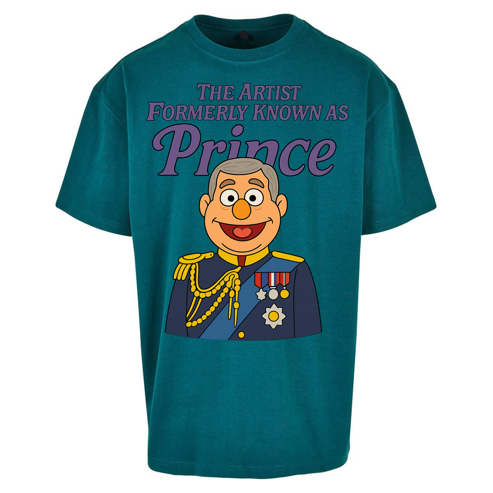 Prince Andrew Oversized T Shirts