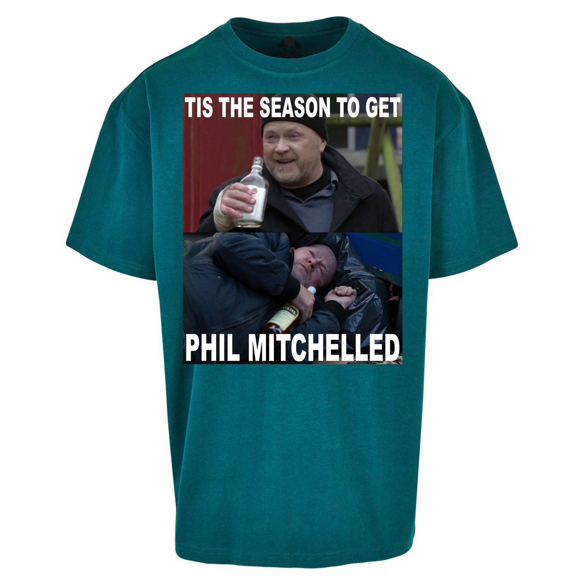 Phil Mitchell Christmas Oversized T Shirts