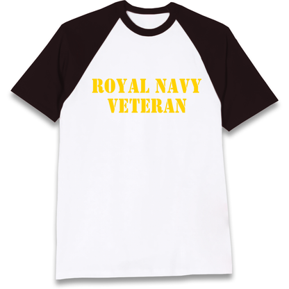 Royal Navy Veteran Raglan T Shirt