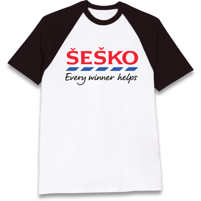 BenjaminSesko Every Winner Helps Raglan T Shirt
