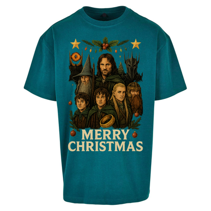 Lord of The Rings Christmas Oversized T Shirts