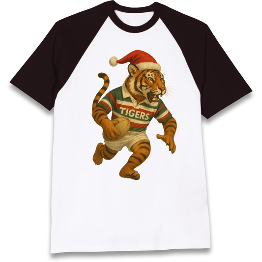Leicester Tigers Raglan T Shirt