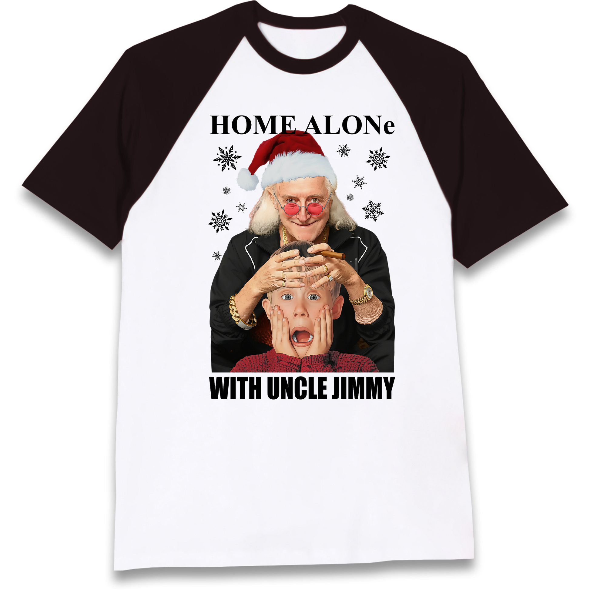 Home Alone Uncle Jimmy Raglan T Shirt