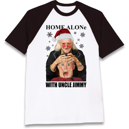 Home Alone Uncle Jimmy Raglan T Shirt