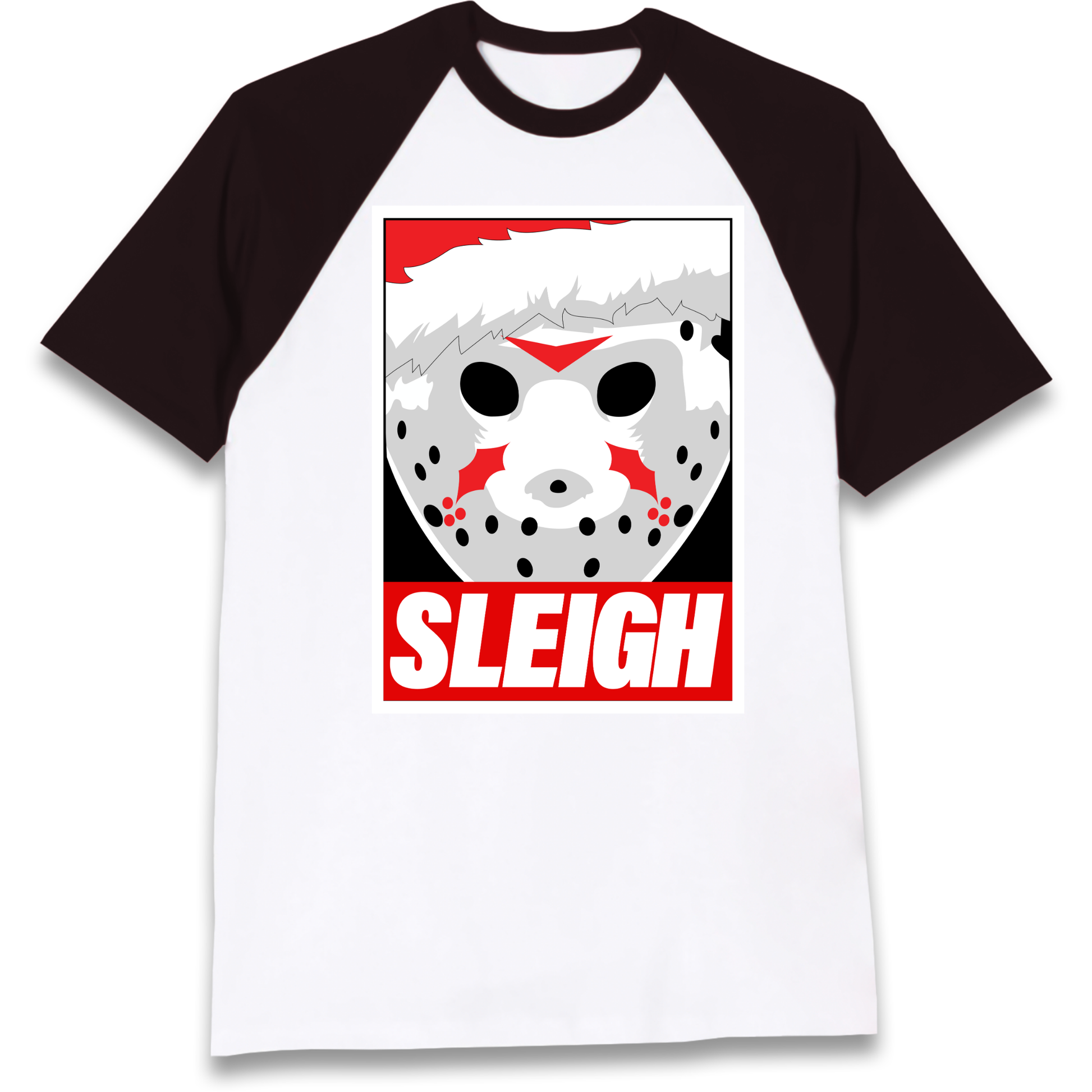 Jason Sleigh Christmas Raglan T Shirt
