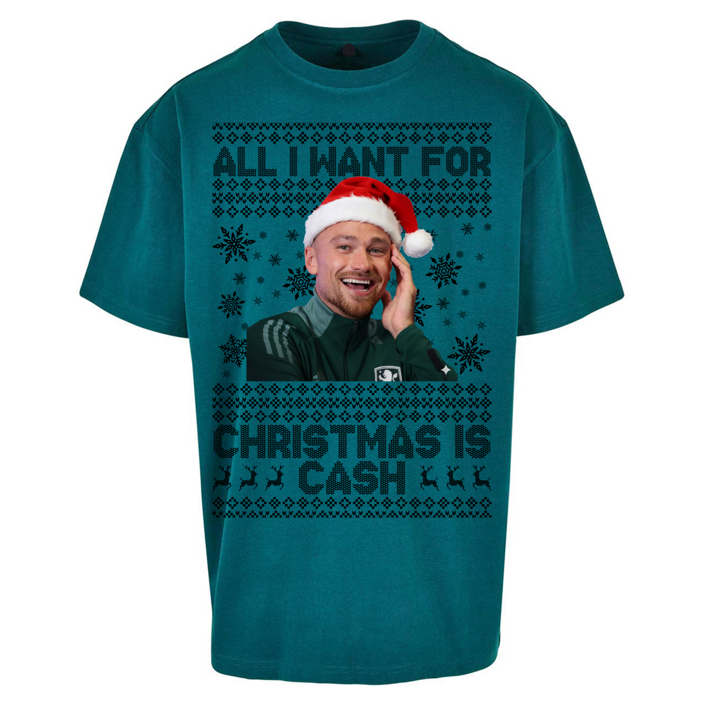 Matt Cash Christmas Oversized T Shirts