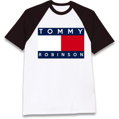 Tommy Robinson Raglan T Shirt