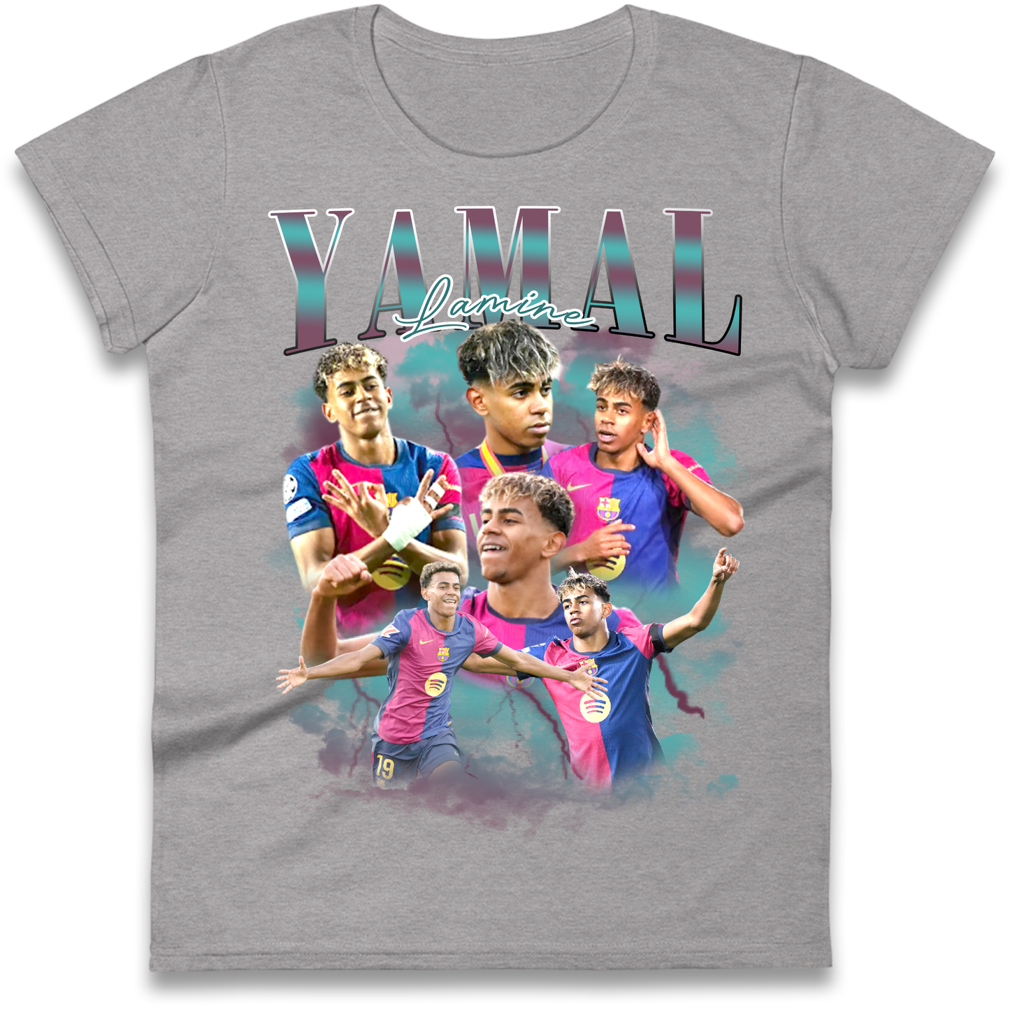 Lamine Yamal Ladies T Shirt