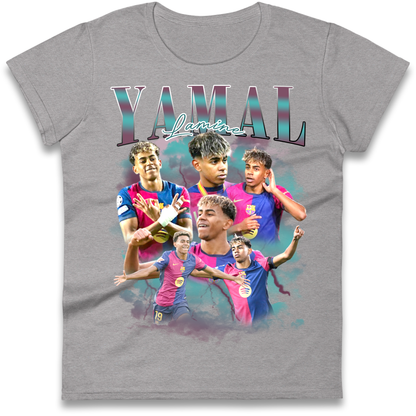 Lamine Yamal Ladies T Shirt