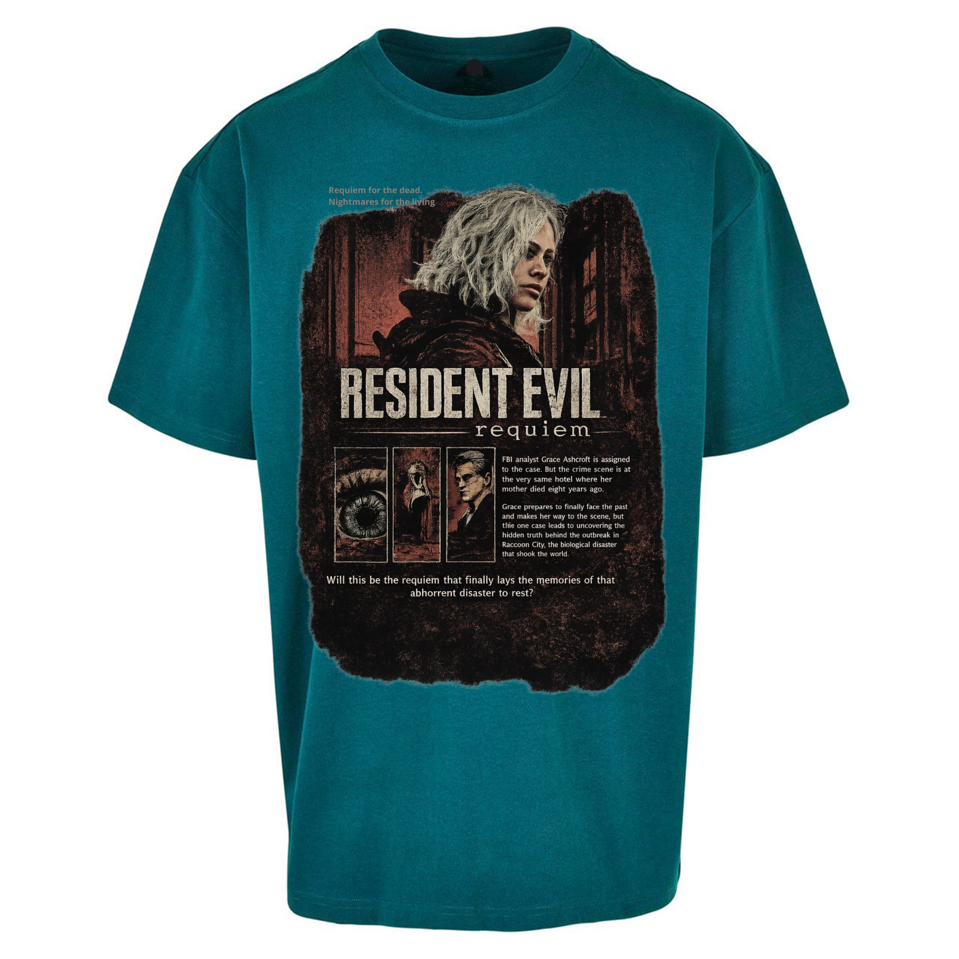 Resident Evil Oversized T Shirts