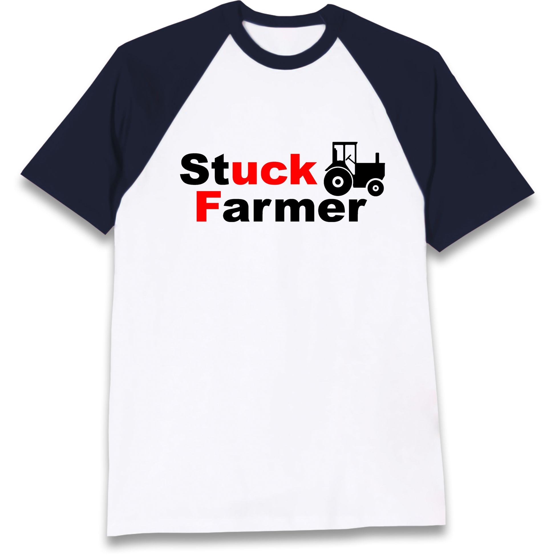 Stuck Farmer Raglan T Shirt