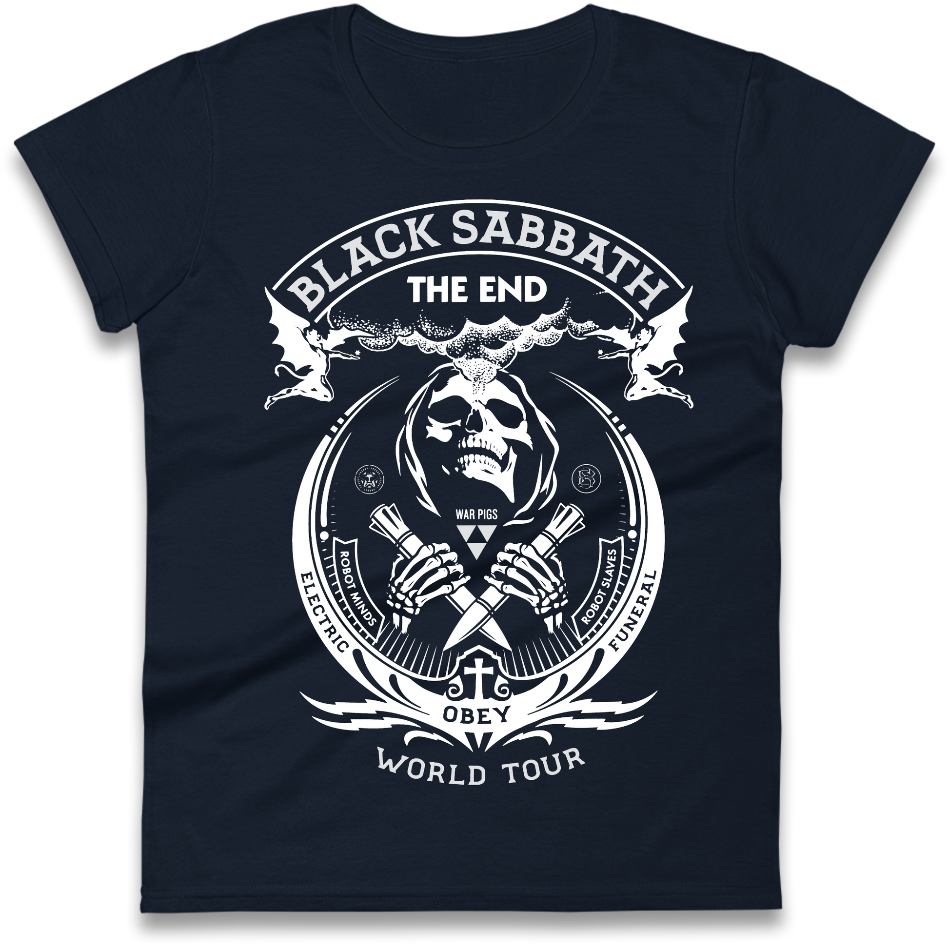 Black Sabbath The End World Tour Ladies Shirt