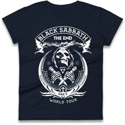 Black Sabbath The End World Tour Ladies Shirt