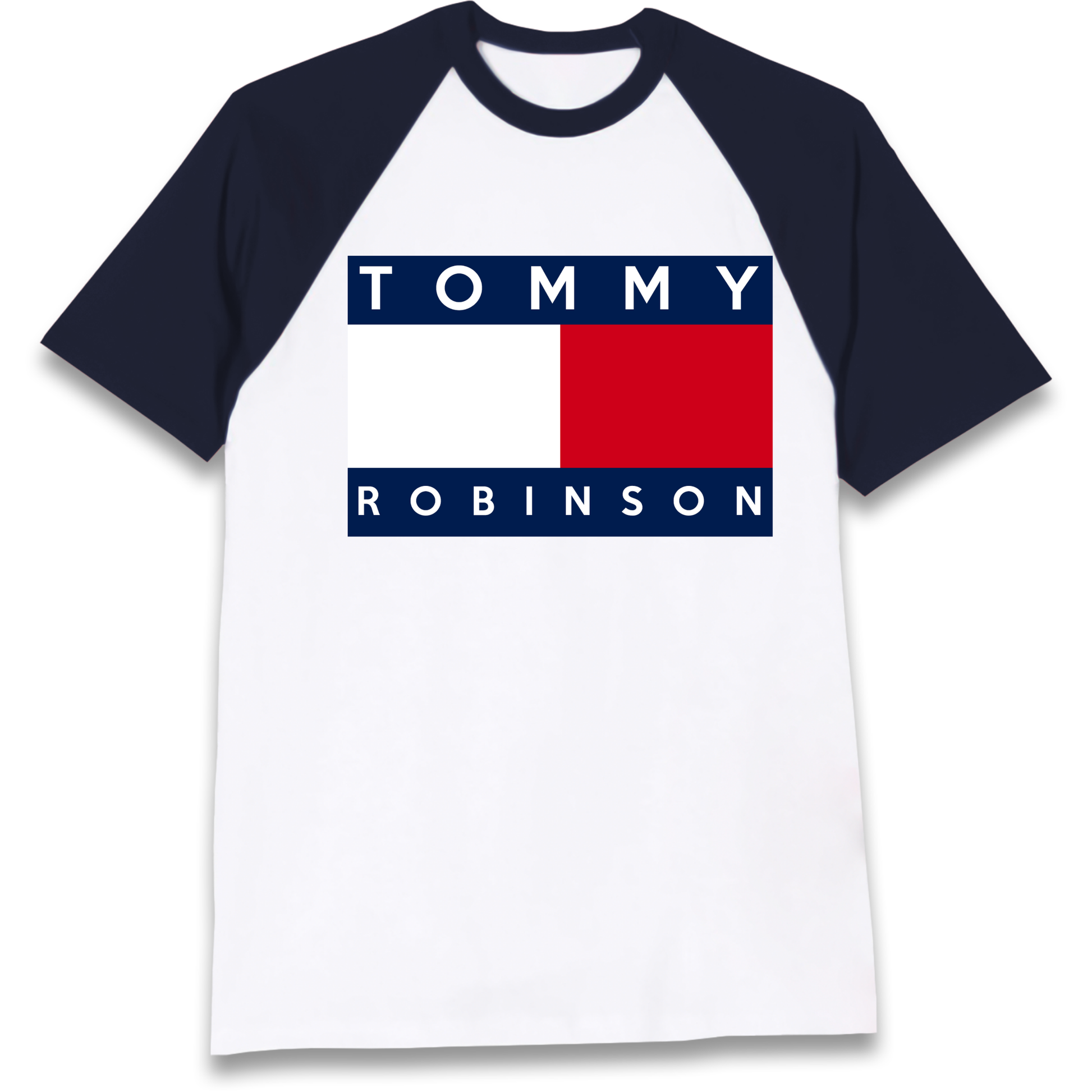 Tommy Robinson Raglan T Shirt