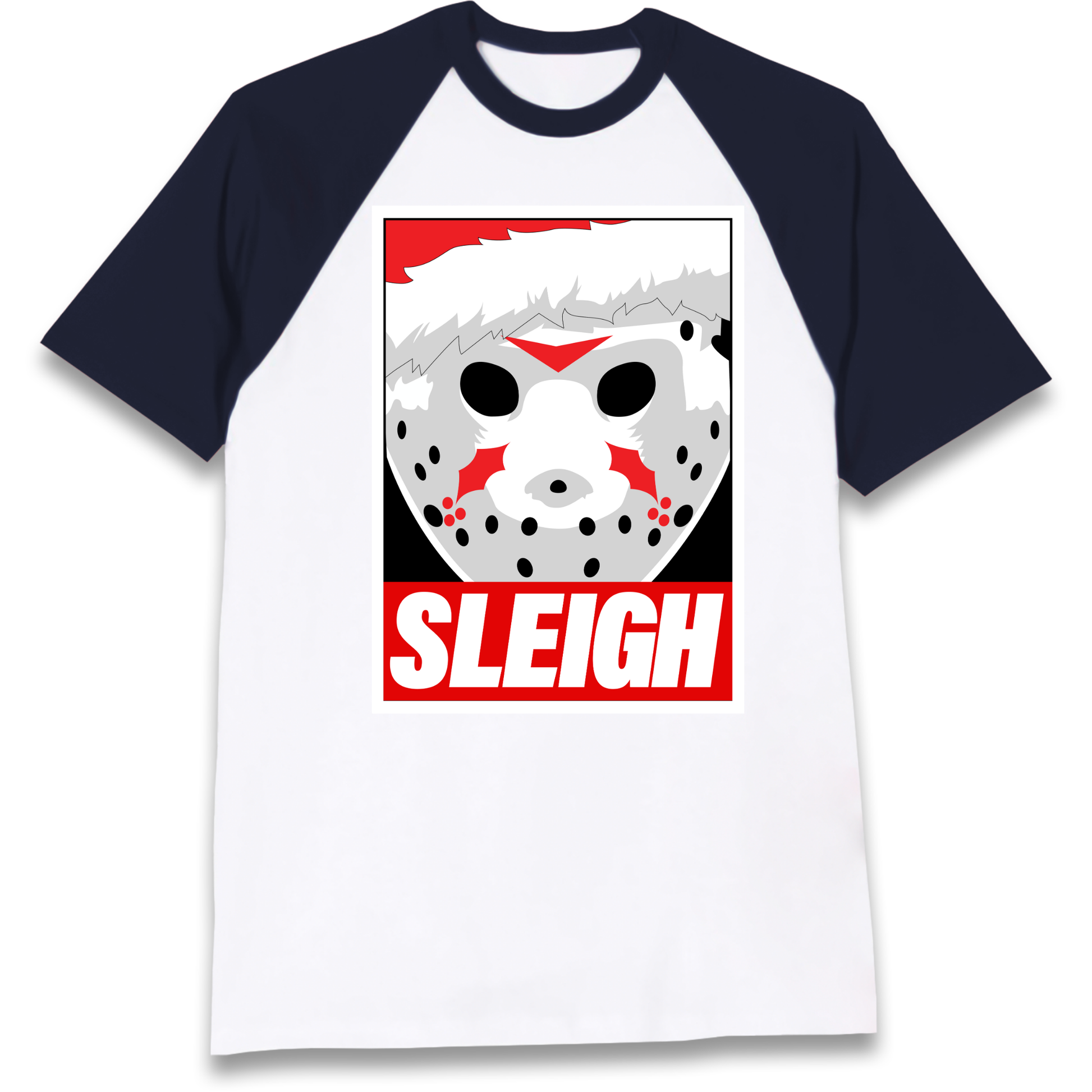 Jason Sleigh Christmas Raglan T Shirt
