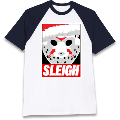 Jason Sleigh Christmas Raglan T Shirt