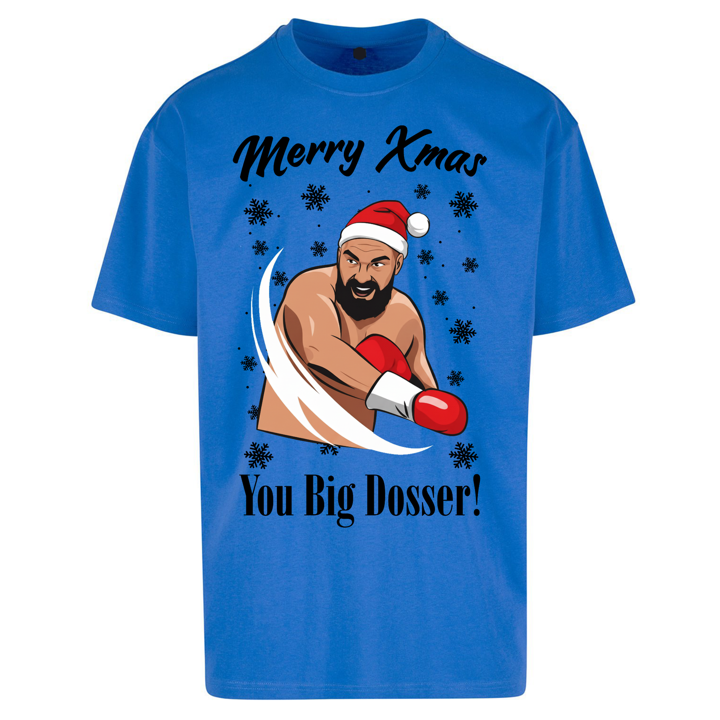 Tyson Fury Christmas Oversized T Shirts