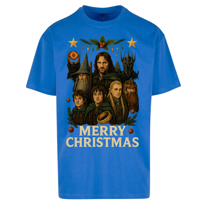 Lord of The Rings Christmas Oversized T Shirts