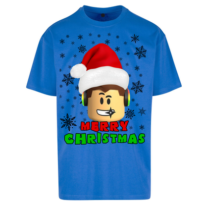 Roblox christmas Oversized T Shirts