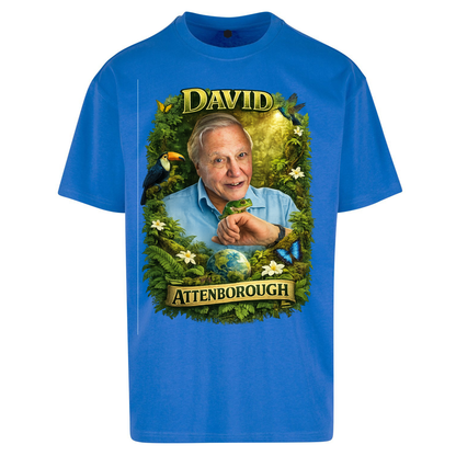 David Attenborough Oversized T Shirts