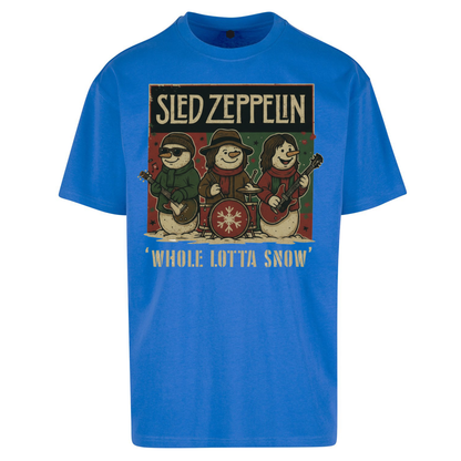 Led Zeppelin Christmas Oversized T Shirts