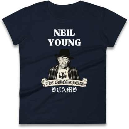 Neil Young Ladies T Shirt