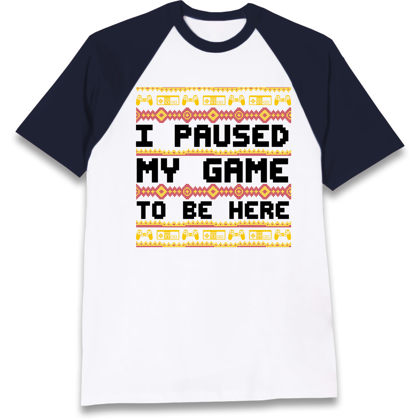 Paused My Game Raglan T Shirt