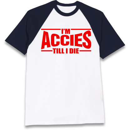 Hamilton Football Raglan T Shirt
