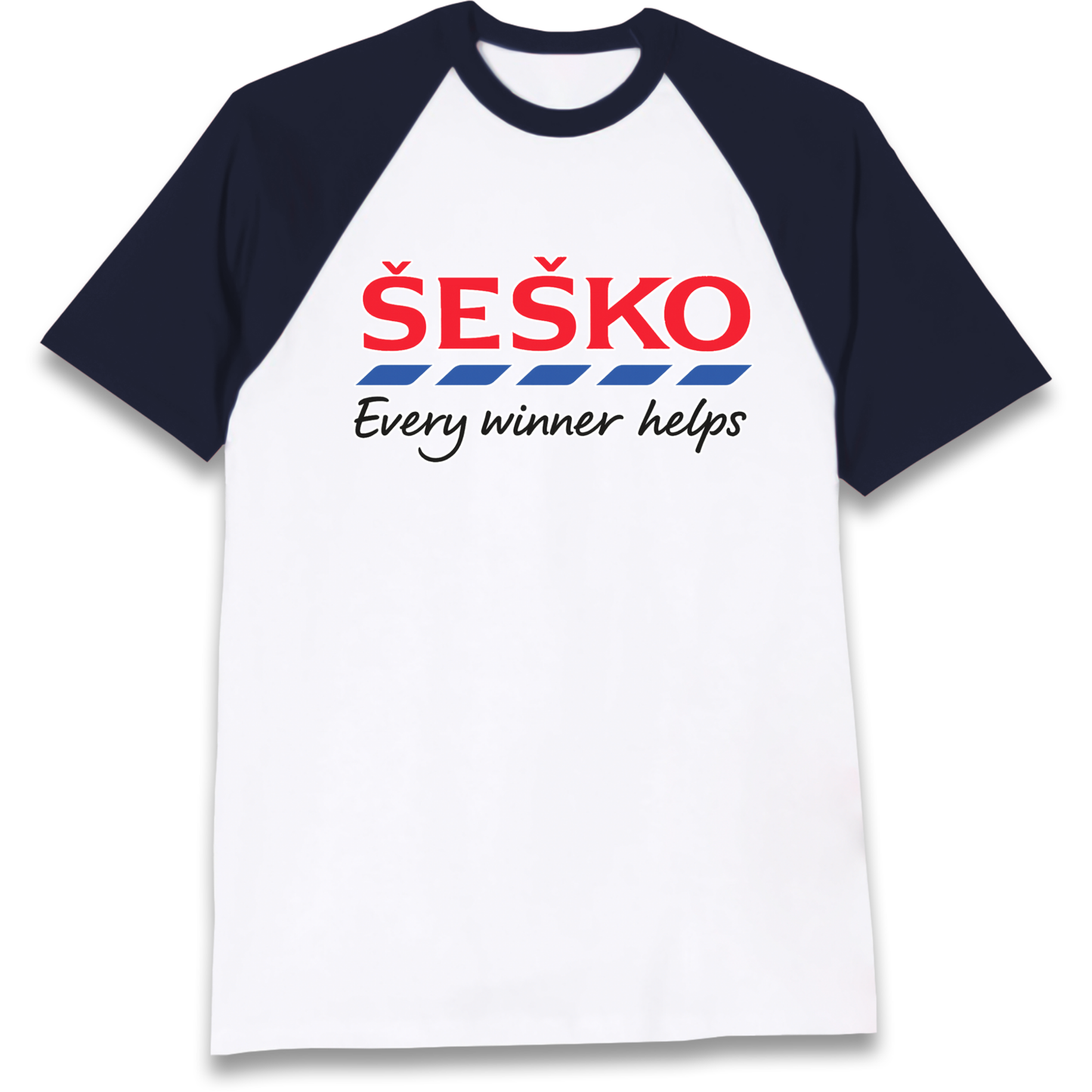BenjaminSesko Every Winner Helps Raglan T Shirt