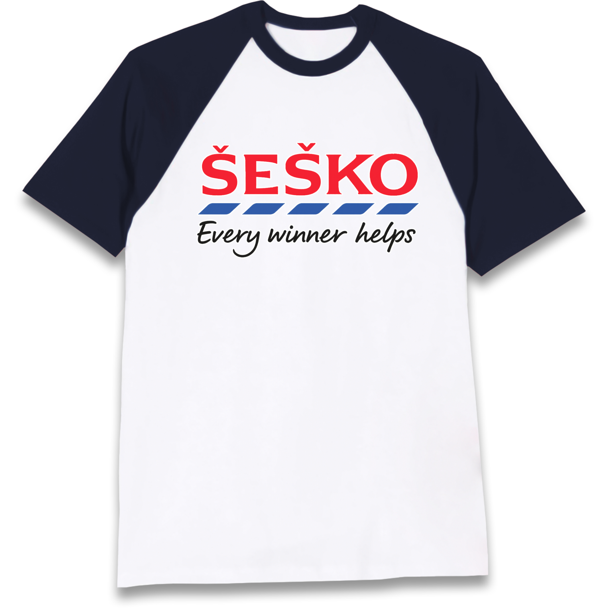 BenjaminSesko Every Winner Helps Raglan T Shirt