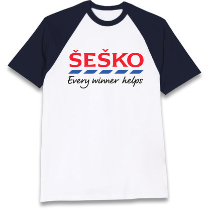 BenjaminSesko Every Winner Helps Raglan T Shirt