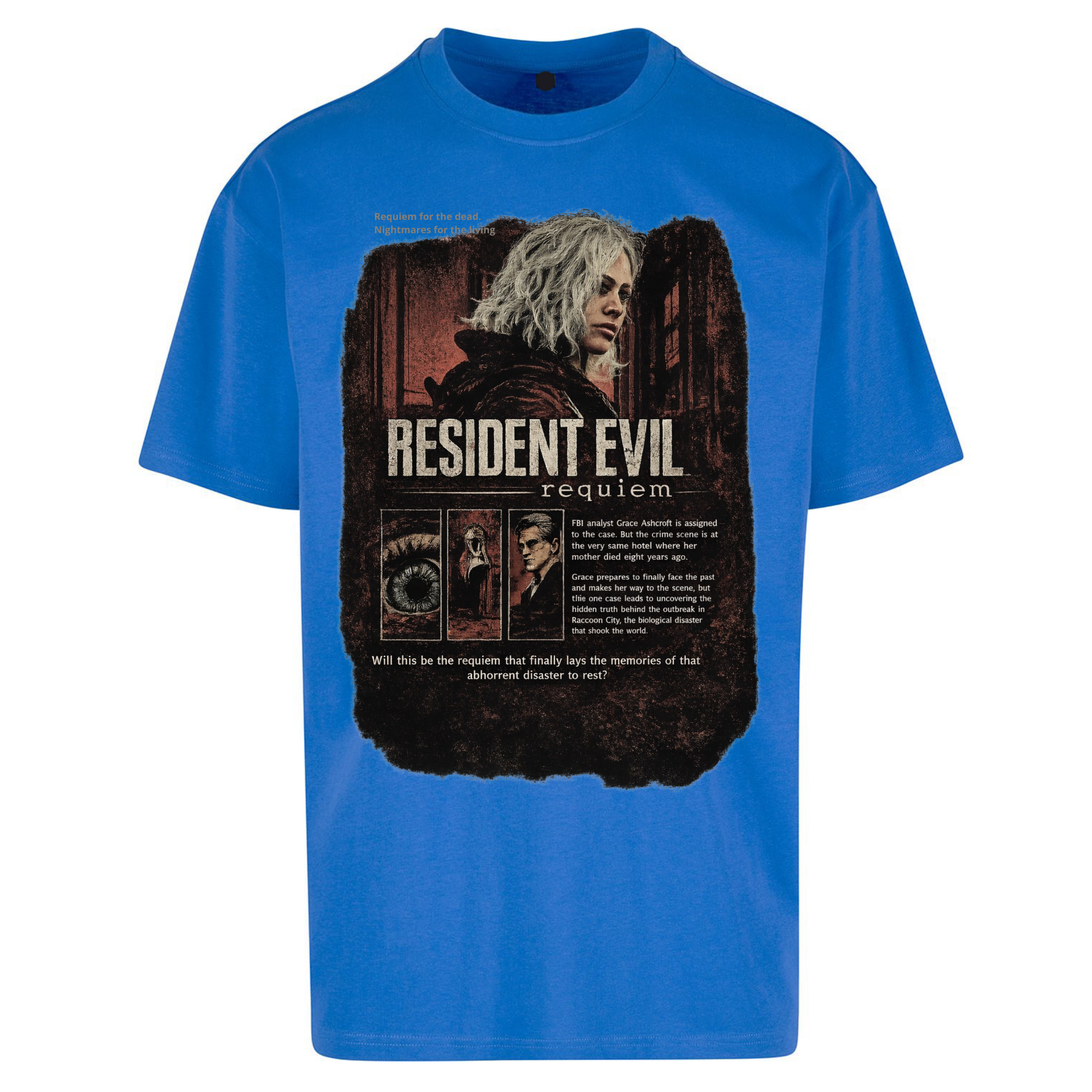 Resident Evil Oversized T Shirts