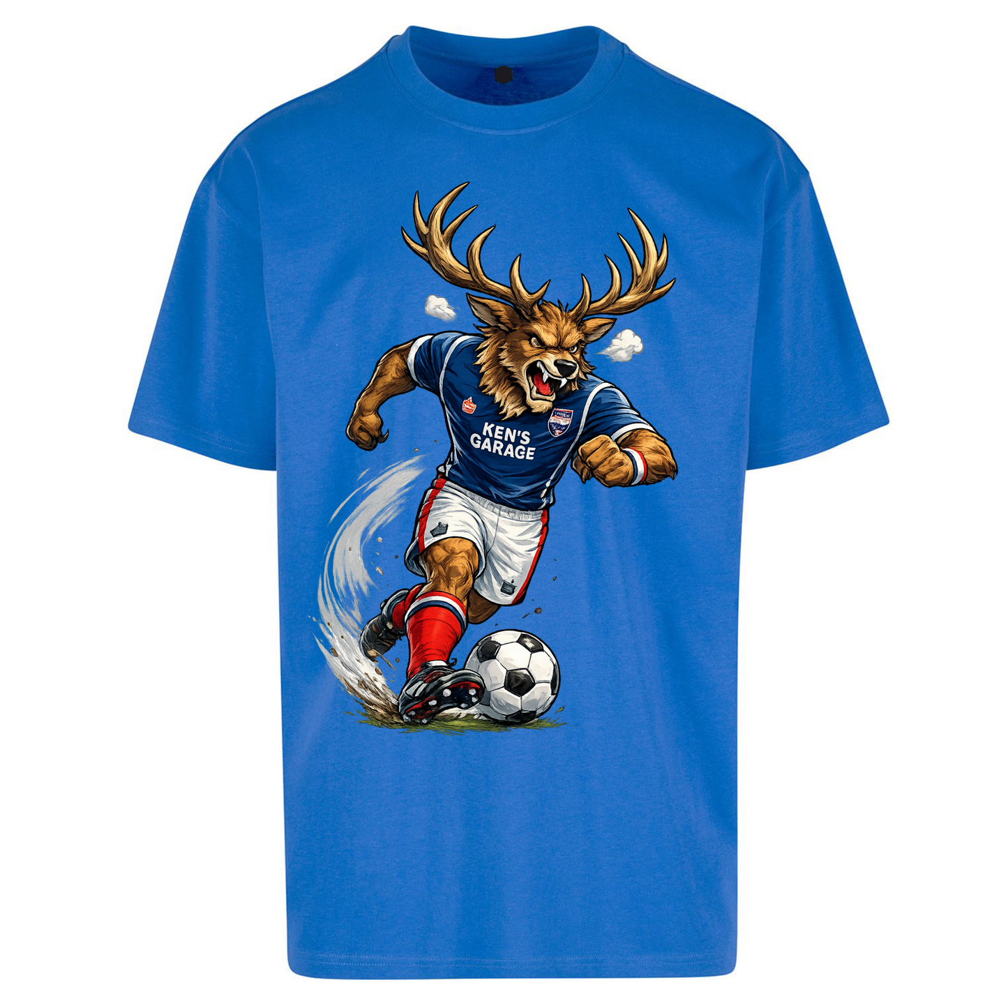 Classic Ross County 1991 Football Oversized T Shirts