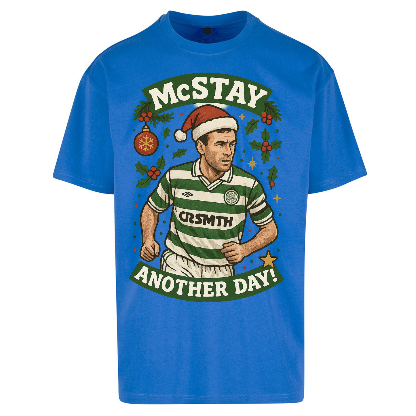 Paul McStay Celtic Christmas Oversized T Shirts