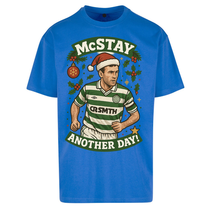 Paul McStay Celtic Christmas Oversized T Shirts