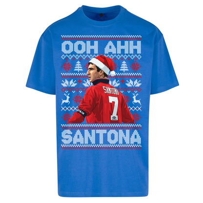 M'nchester United Christmas Oversized T Shirts