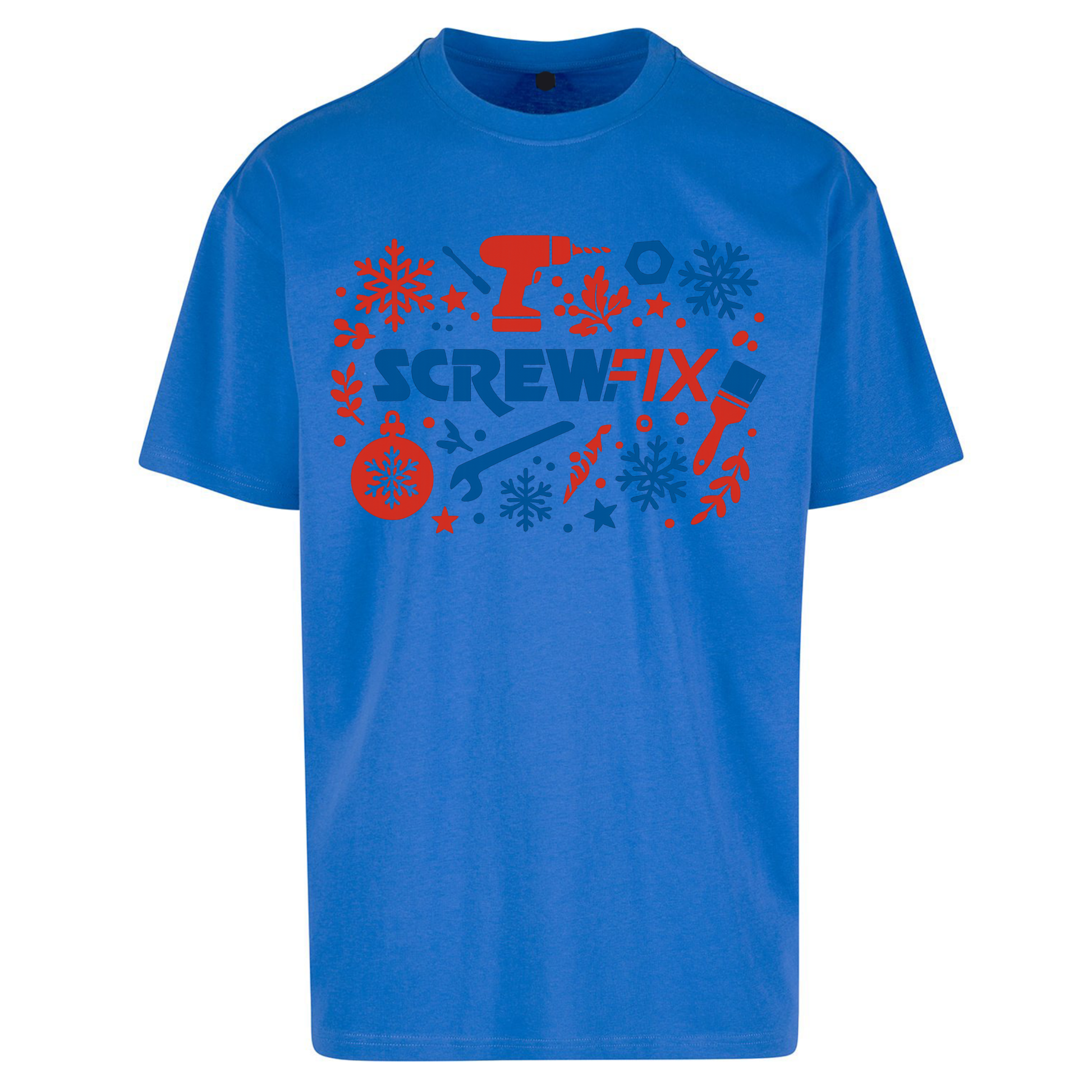 Screwfix Christmas Oversized T Shirts
