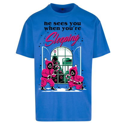 Squid Games Xmas Oversized T Shirts