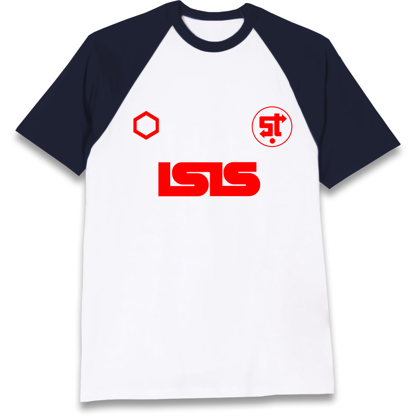 Retro Swindon Town Football Raglan T Shirt